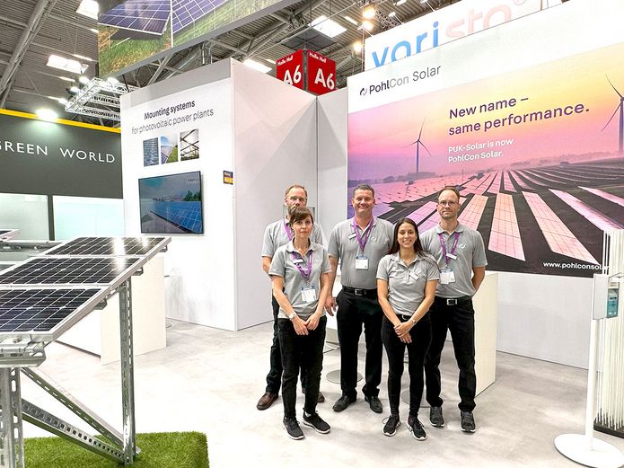 PohlCon Solar Team auf der Intersolar 2023