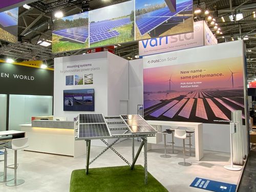 PohlCon Solar präsentierte sich auf der Intersolar Europe 2023