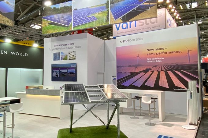 PohlCon Solar präsentierte sich auf der Intersolar Europe 2023